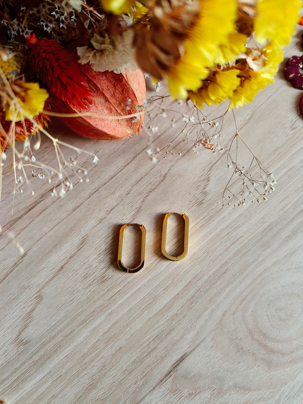 Créoles Ovales Aplaties